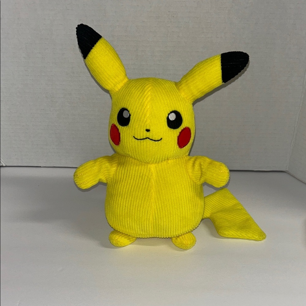 Pokemon Pikachu Plush Toy in Yellow and Black - Picture 3 of 5